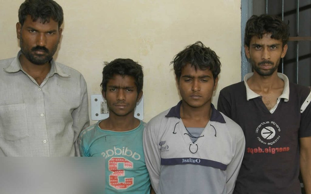 В Индии арестована банда серийных убийц